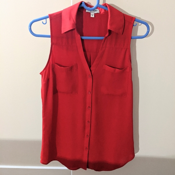 Express Tops - Express Red Portofino Shirt